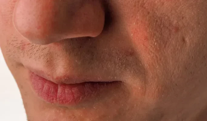 پوست خشک صورت